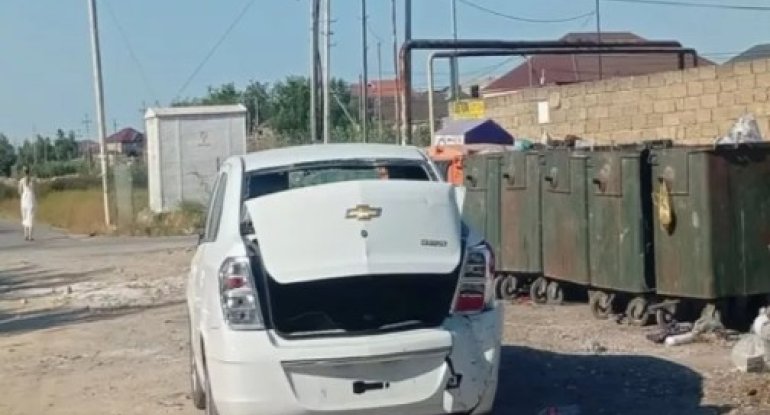 Bakıda zibillikdə aşkarlanan maşının sahibi həbs edildi