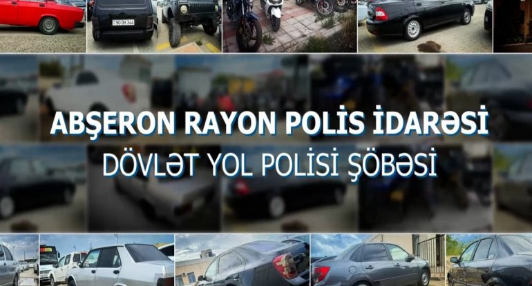 Abşeronda 122 motoxuliqan saxlanılıb -&nbsp;VİDEO