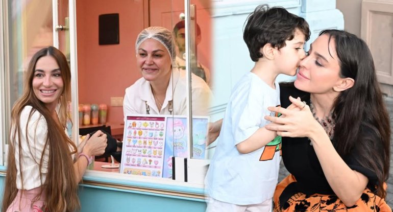 Prezidentin qızları bulvarda festivalda&nbsp;- FOTOLAR