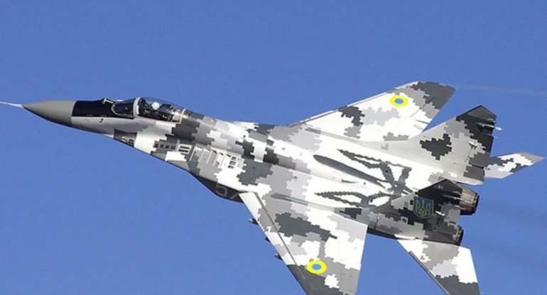 Ukrayna MiQ-29 qırıcı təyyarəsi qəzaya uğrayıb