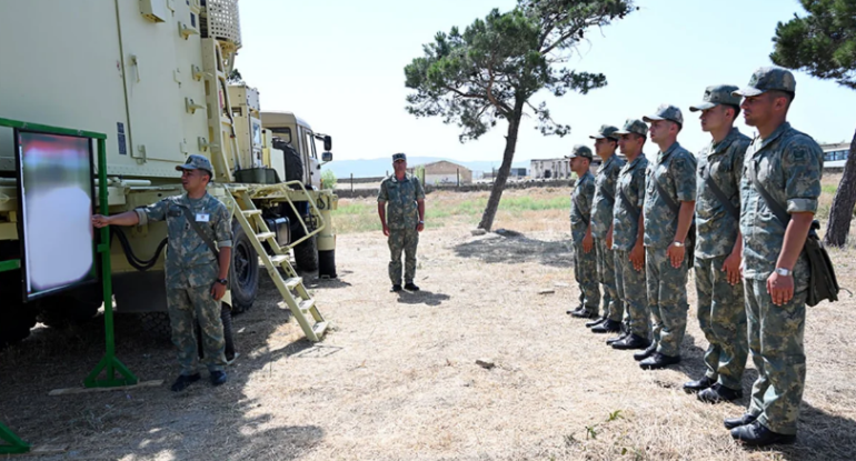 Azərbaycan Ordusunda kəşfiyyat... - FOTO