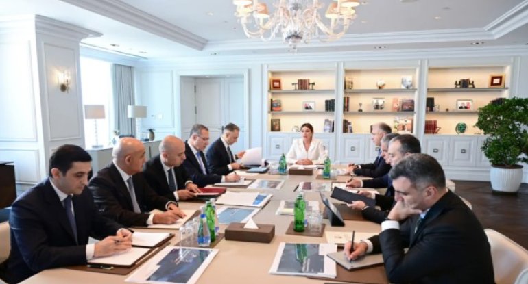 Mehriban Əliyevanın sədrliyi ilə Rəqəmsal İnkişaf Şurasının ilk iclası keçirilib - FOTO
