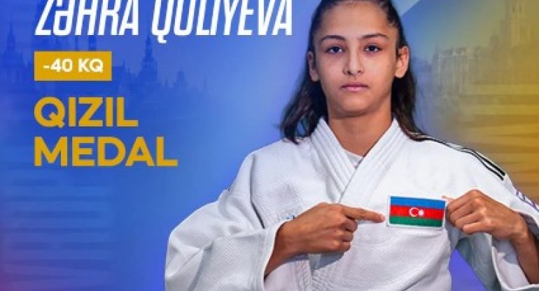 Azərbaycan cüdoçusu Avropa çempionu oldu