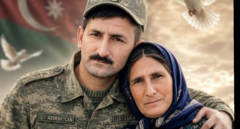 Cəsur döyüşçünün anası vəfat etdi