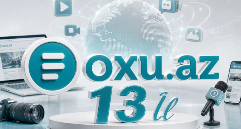 Oxu.az xəbər saytının 13 yaşı tamam olur