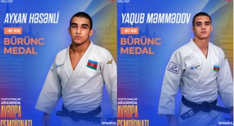 Azərbaycan cüdoçuları Avropa çempionatını 10 medalla başa vurublar
