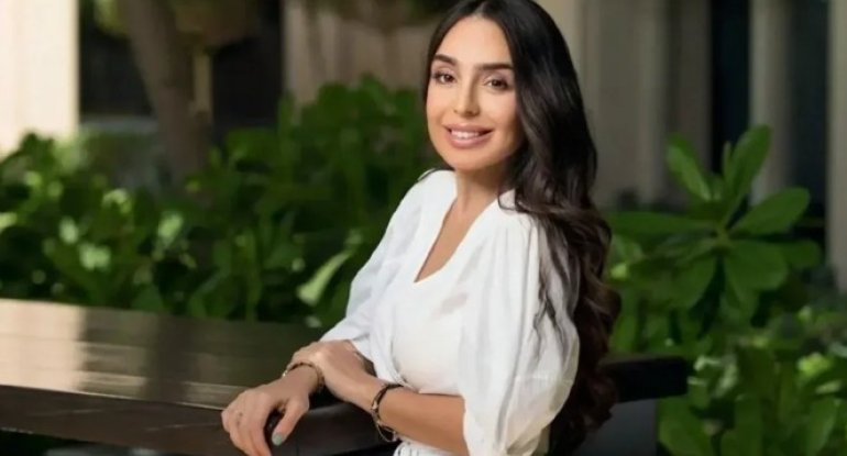 Leyla Əliyeva Yevlaxdan paylaşım etdi 