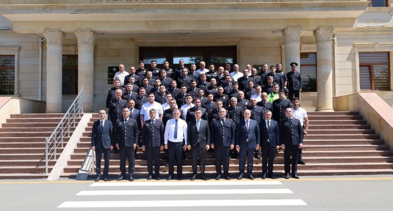 Yevlaxda Polisi Günü qeyd olundu - FOTOLAR