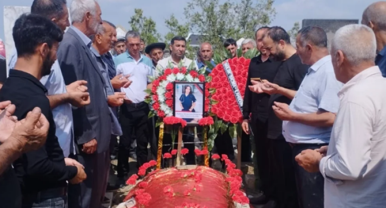 Xarkovda ölən azərbaycanlı tələbə Kürdəmirdə dəfn edildi