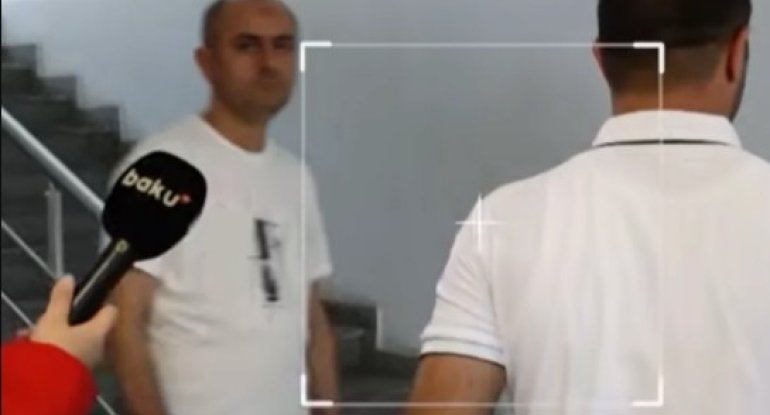 Kameranı görüb qaçdılar: Tibb mərkəzində nə baş verir? - VİDEO