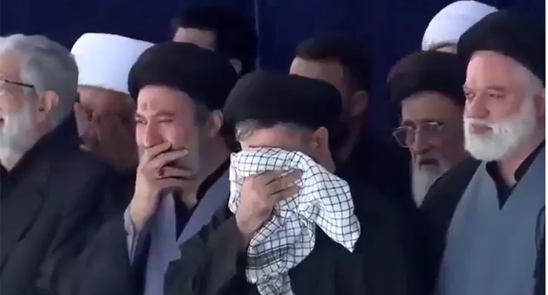 Xameneinin oğulları ilk dəfə görüntüləndi