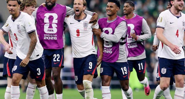 Dünya çempionatı: İngiltərə 1/4 final mərhələsinə vəsiqə qazandı