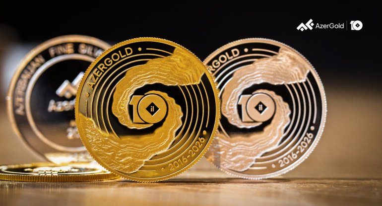 &ldquo;AzerGold&rdquo;un 25-ci sikkə kolleksiyası dövlət şirkətinin 10 illik fəaliyyətinə həsr edilib