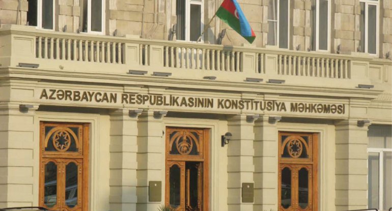 Konstitusiya Məhkəməsi Milli Məclisə tövsiyə verdi