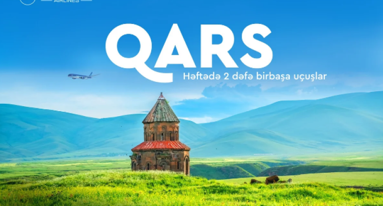 AZAL Qars şəhərinə uçuşlara başlayır