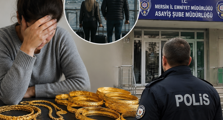 Həyat yoldaşının qızıllarını götürüb rusiyalı qadınla qaçdı