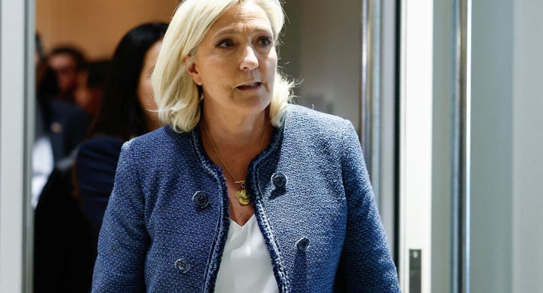 Le Pen prezidentlik şüarını açıqladı