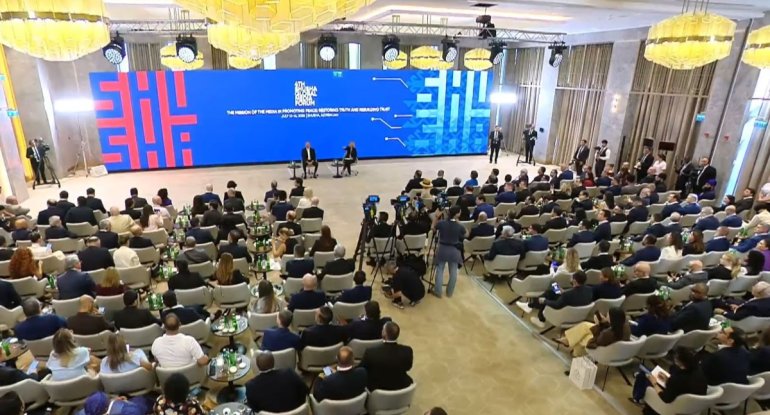 İlham Əliyev Şuşa Qlobal Media Forumunun keçirilməsinin məqsədindən danışdı