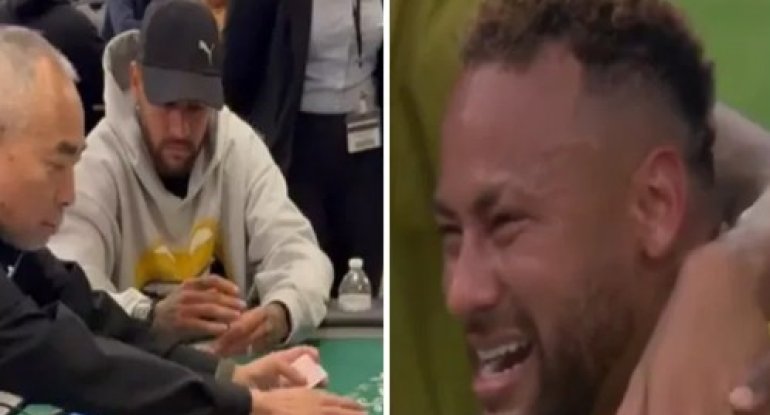 Dünya çempionatından ağlayıb getmişdi... Neymar Las-Veqasda qumar oynadı