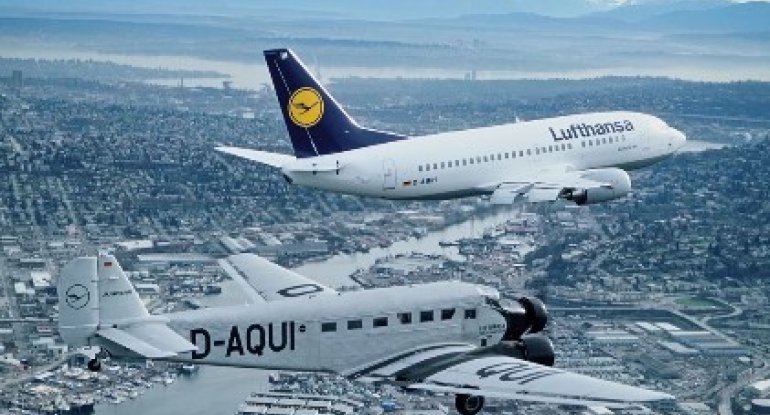 "Lufthansa" aviaşirkəti Azərbaycanın xəritəsini TƏHRİF ETDİ - FOTOFAKT