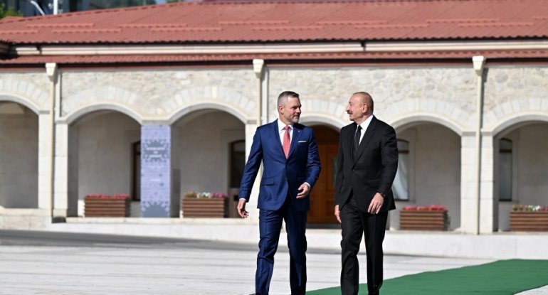 Azərbaycan Prezidenti: Slovakiya ilə gündəliyimiz genişdir