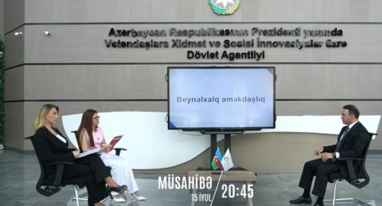 Ülvi Mehdiyev Baku TV-yə müsahibə verib