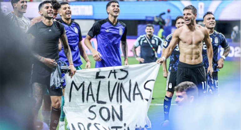 FIFA həmin şüara görə Argentinanı cəzalandırmayacaq