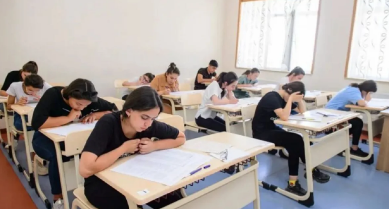 Qəbul imtahanlarının nəticələri elan edildi