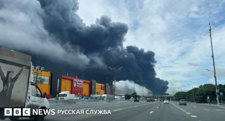 Moskva kabus yaşadı: Ölüm gətirən PUA fırtınası Rusiya səmasında