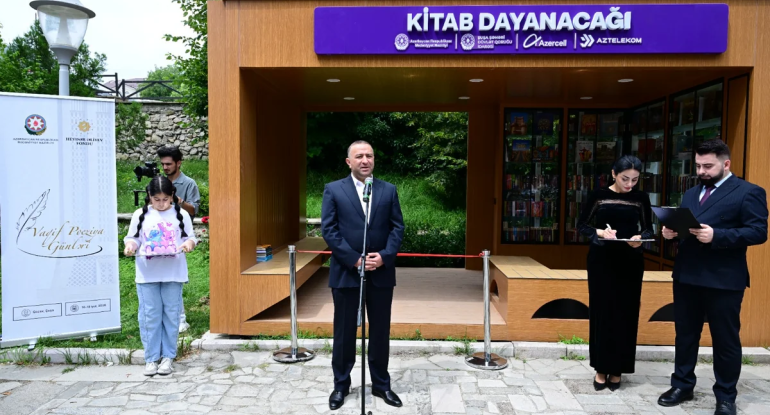 Şuşada "Kitab dayanacağı" istifadəyə verilib
