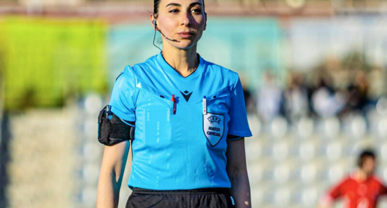 FIFA referisi Fəridə Lütfəliyeva UEFA-dan növbəti təyinat alıb