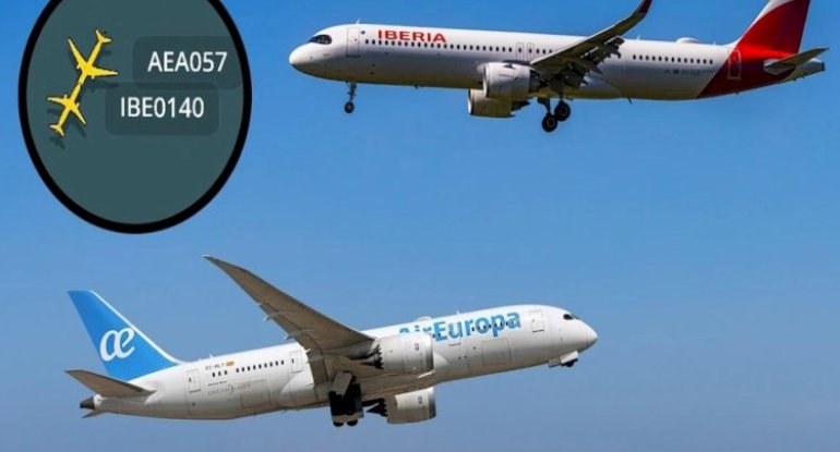 Atlantik okeanı üzərində iki sərnişin təyyarəsi toqquşmaq təhlükəsi ilə üzləşdi