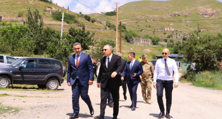 Baş prokuror Kəlbəcərdə - FOTO