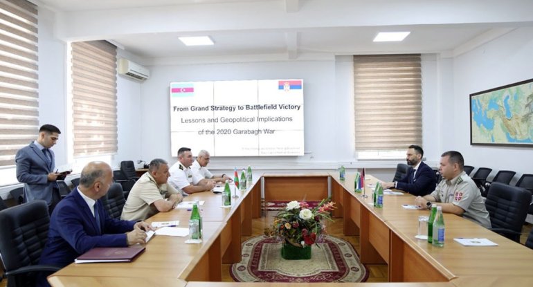 Serbiya nümayəndə heyəti Azərbaycanda səfərdə olub