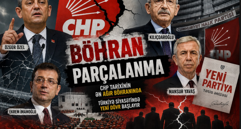 Ankarada siyasi zəlzələ: CHP parçalandı, yeni siyasi dövr başladı
