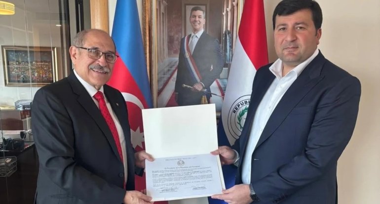 Paraqvay Azərbaycana fəxri konsul təyin etdi