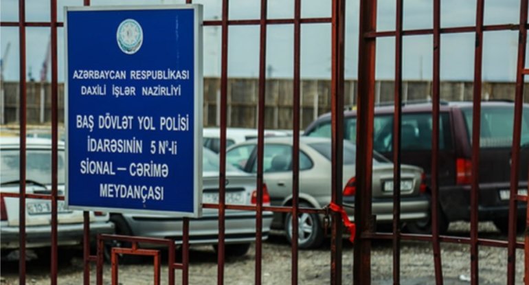 Cərimə meydançasına aparılan maşınların xərcləri sürücüyə qaytarılacaq