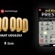 “Prestij” lotereyasında 500 000 AZN uduldu