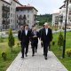 Prezidentlər Şuşada inşa edilmiş birinci yaşayış kompleksində olublar