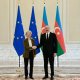 İlham Əliyev və Ursula Fon der Lyayen mətbuata bəyanatlarla çıxış edirlər İlham Əliyev və Ursula Fon der Lyayen mətbuata bəyanatlarla çıxış edirlər