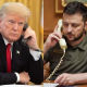 Tramp Zelenski ilə telefonla danışıb